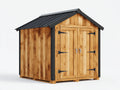 Gartenhäuser Holz Gartenhaus 300x240x220 cm - Naturholz Schwarz - Modernes Design für den Außenbereich