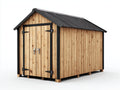 Gartenhäuser Holz Gartenhaus 300x250x220 cm Naturholz Modernes Design